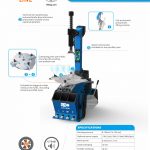 APO-321IT Full-Automatic Pneumatic Swing Arm Tire Changer
