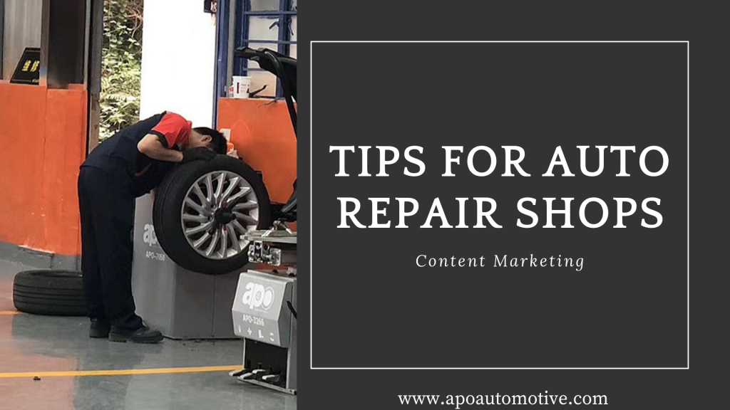 Content Marketing: Tips for Auto Repair Shops