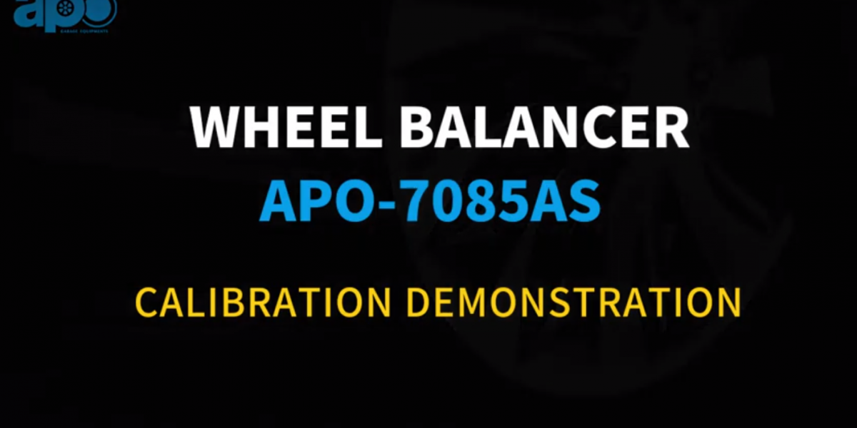 How to Operate APO-7085AS wheel balancer